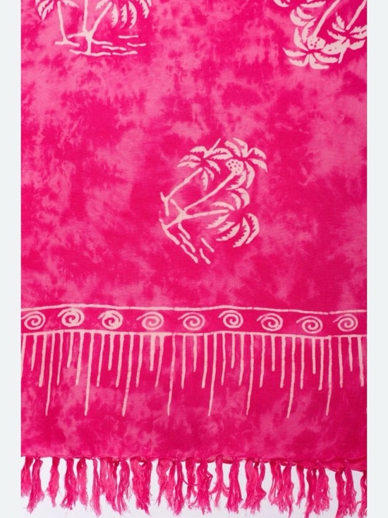 I.G. Sport Other - SARONG Pareo Wrap Skirt Lunghi Dhoti Cloth Pink